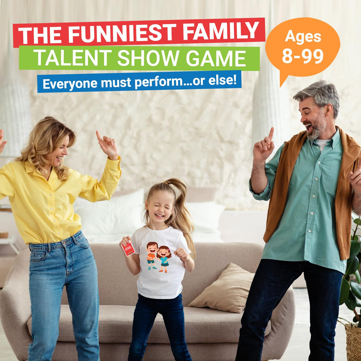 Talent Jam Performing Arts &amp; Creative Expression Game – 120 Drama, Music, Movement & Art Challenges
