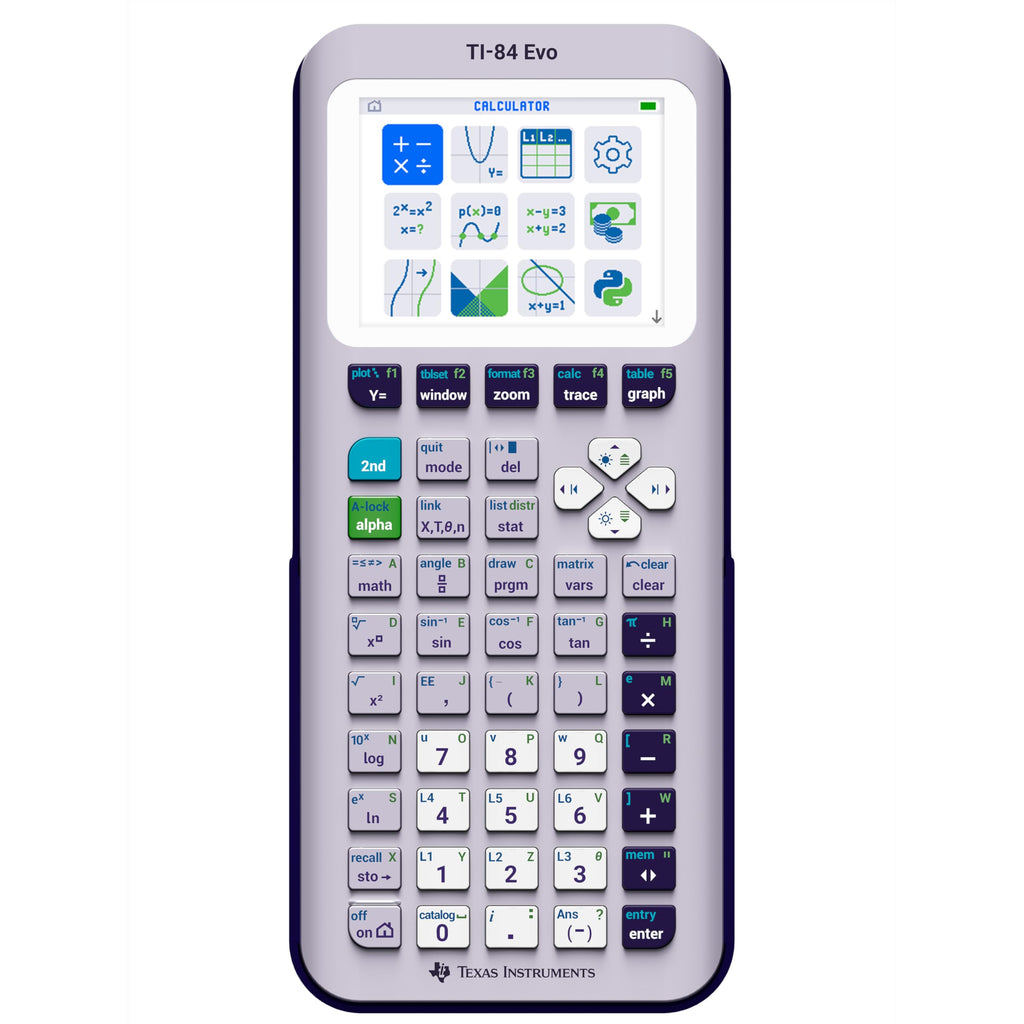 TI-84 Evo Graphing Calculator Texas Instruments, Lavender
