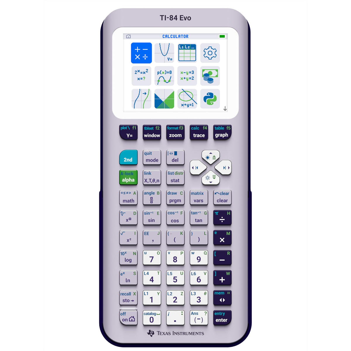 TI-84 Evo Graphing Calculator Texas Instruments, Lavender