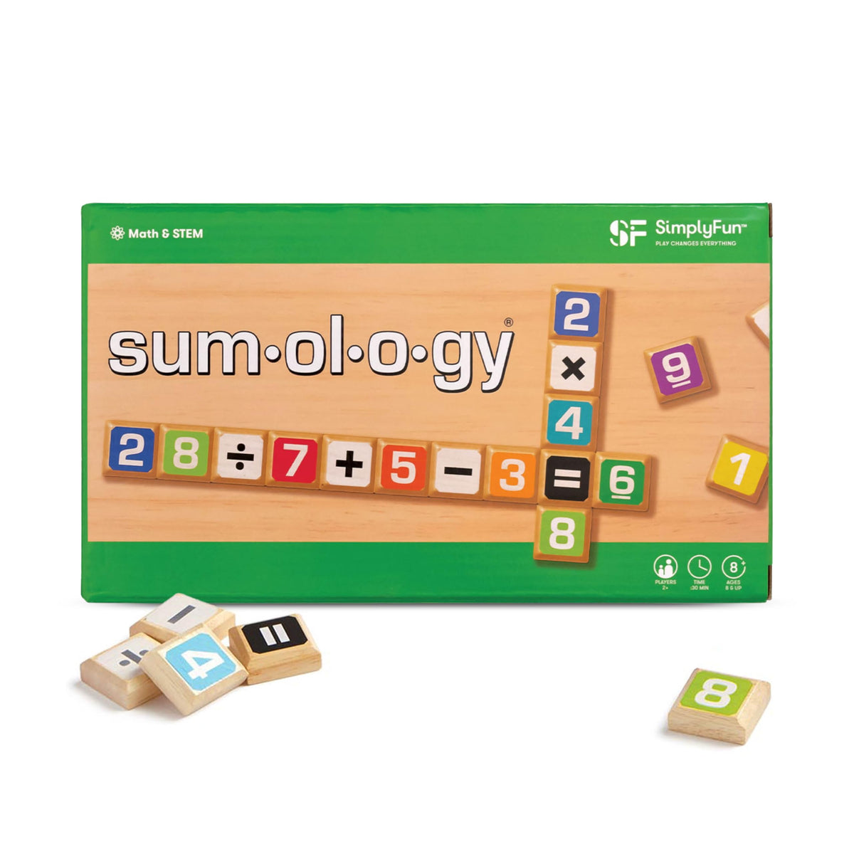 Sumology Math Game - One of The Most Fun Math Games for Kids Ages 8-12 - Practice Addition, Subtraction, Multiplication and Division - 2 or More Players or Play in Teams!