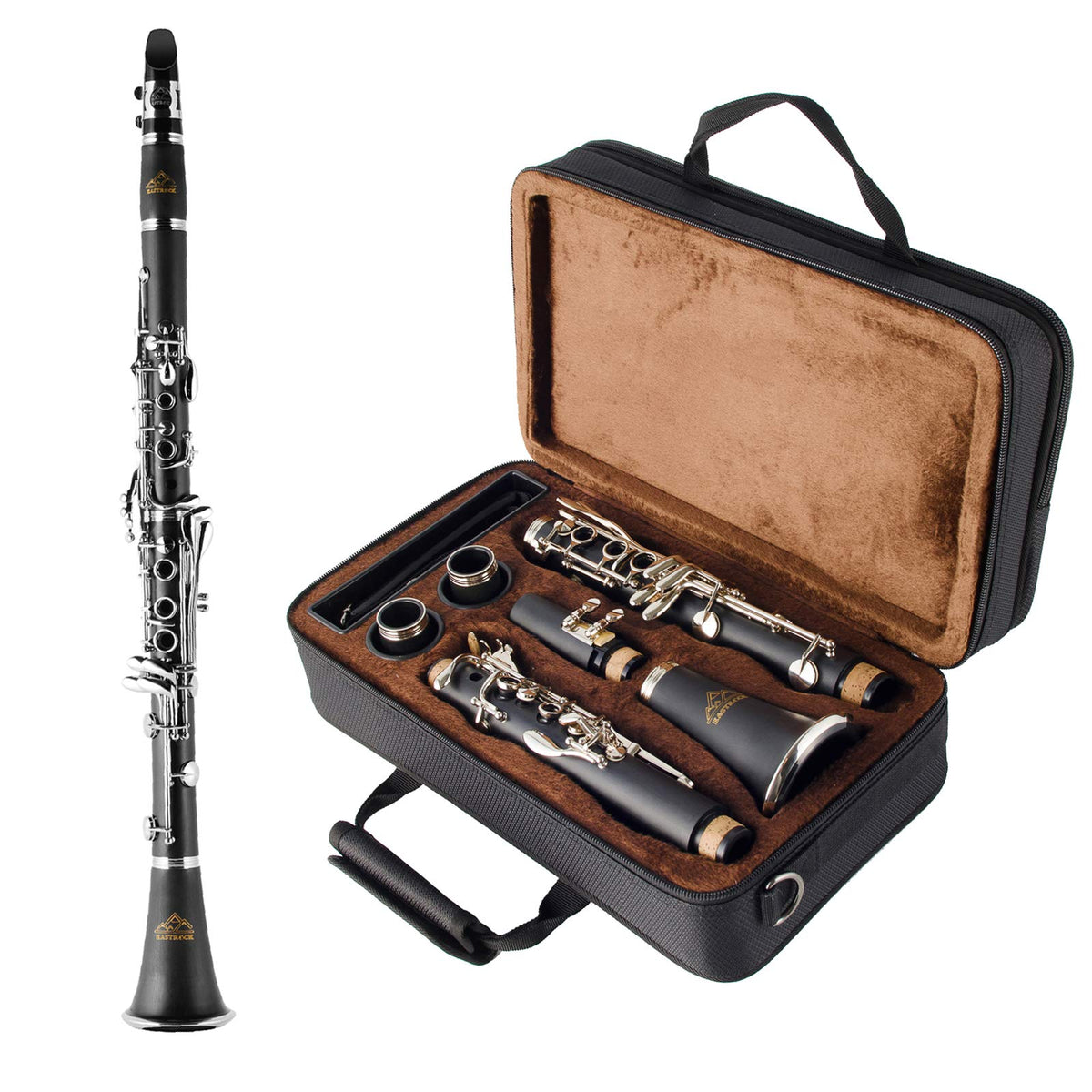 EASTROCK Bb Clarinet – Beginner Student Musical Instrument