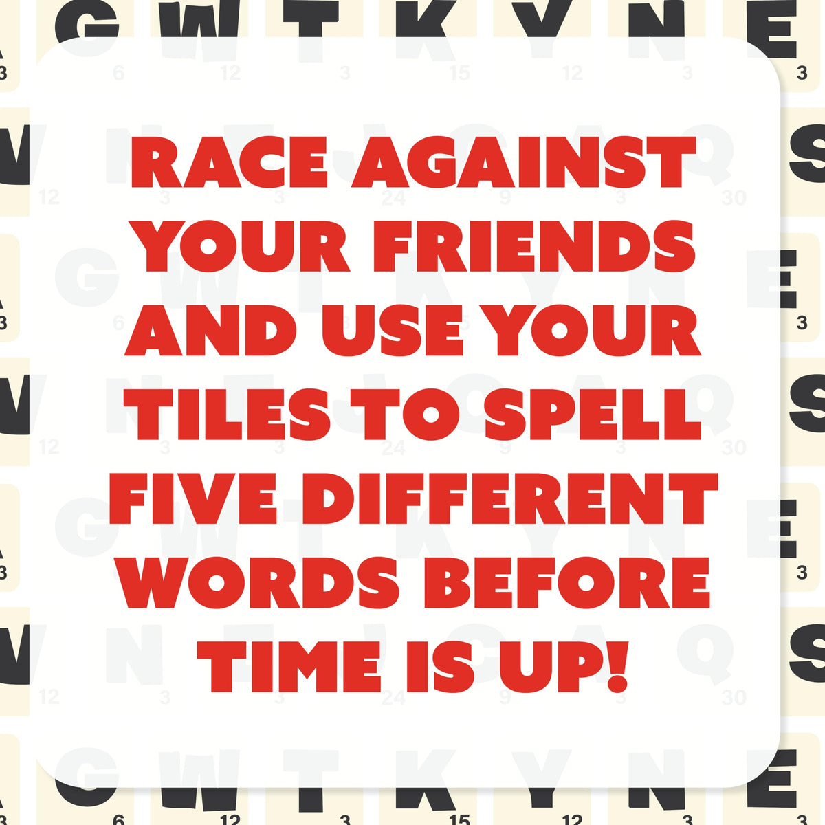 Dabble® Word Game | Fast-Paced Family Board Game | Enhances Spelling and Vocabulary for All Ages | Spell the First Five Words | Award-Winning and Educational Learning Game | Great Game for All Ages