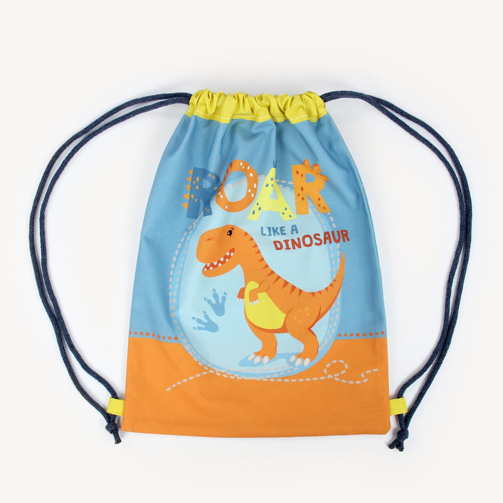 kullaloo Sewing kit for Kids Beginners - DIY Craft for Girls & Boys - Cut & Sew Fabric Panel Dinosaur (Dino Friends)