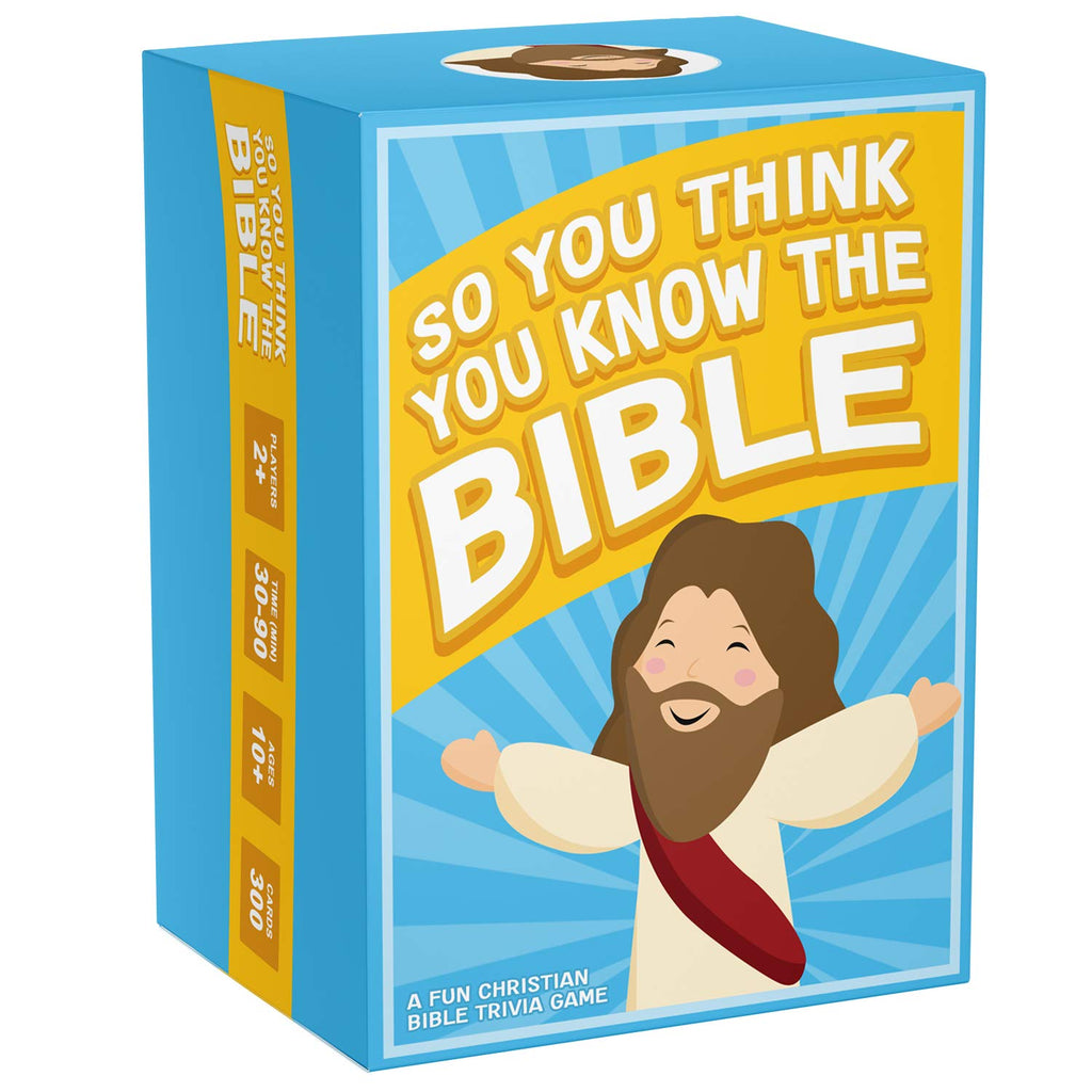 Bible Trivia Card Game – 300 Cards &amp; 500+ Questions | Christian Educational Game for Ages 10+