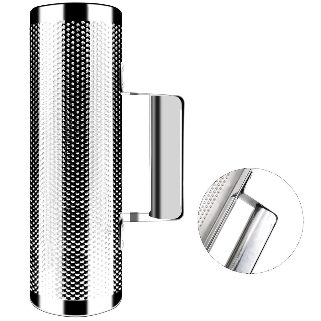 EASTROCK 8" 3" Stainless Steel Guiro Shaker with Scraper for Adult