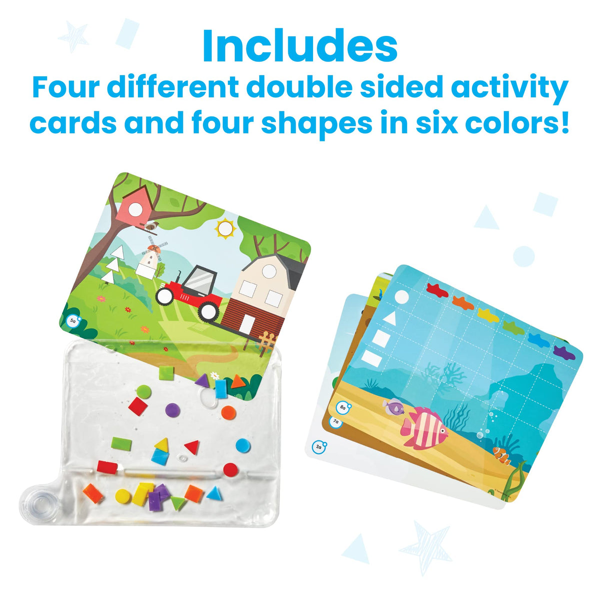 hand2mind Colors & Shapes Sensory Pad