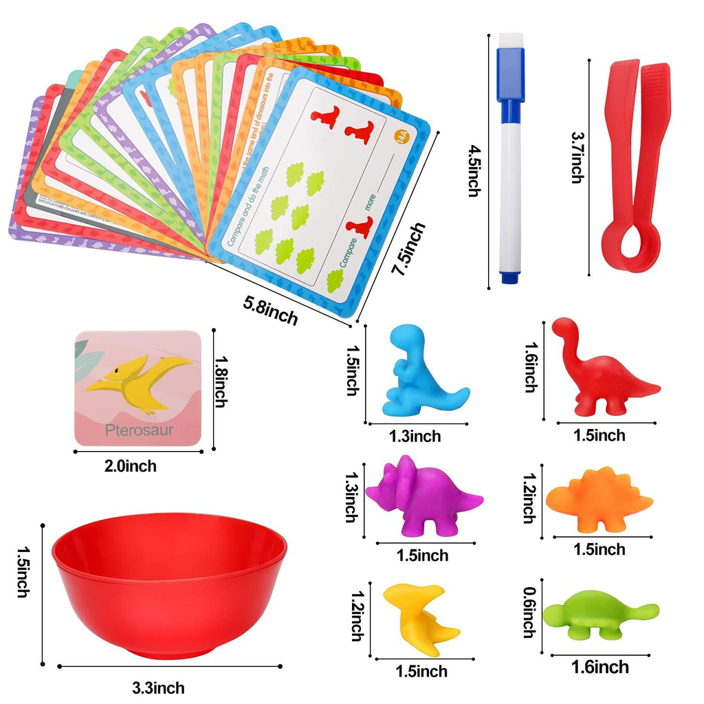 Counting Dinosaurs Montessori