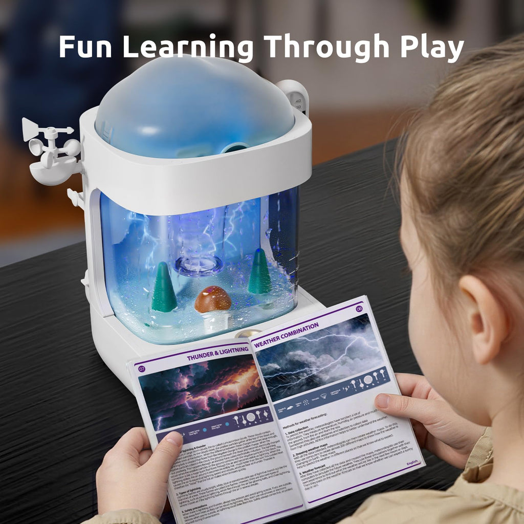 Science Can Interactive Meteorology Lab Toys, STEM Kit Create Your Own Weather