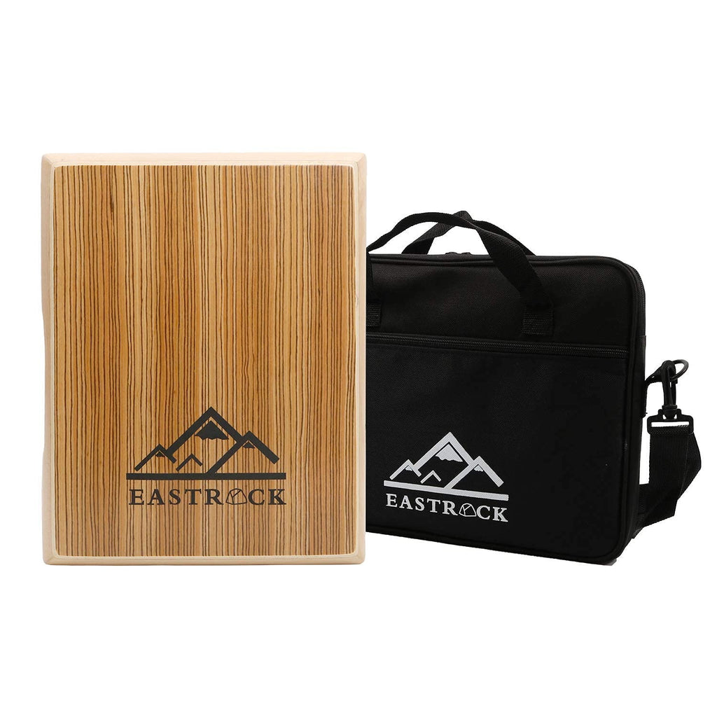 EASTROCK Travel Cajon Box Drum, Portable Wooden Hand Drums