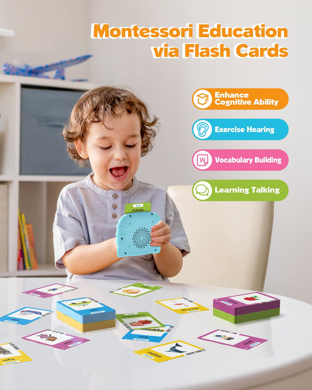 Airbition Talking Flash Cards