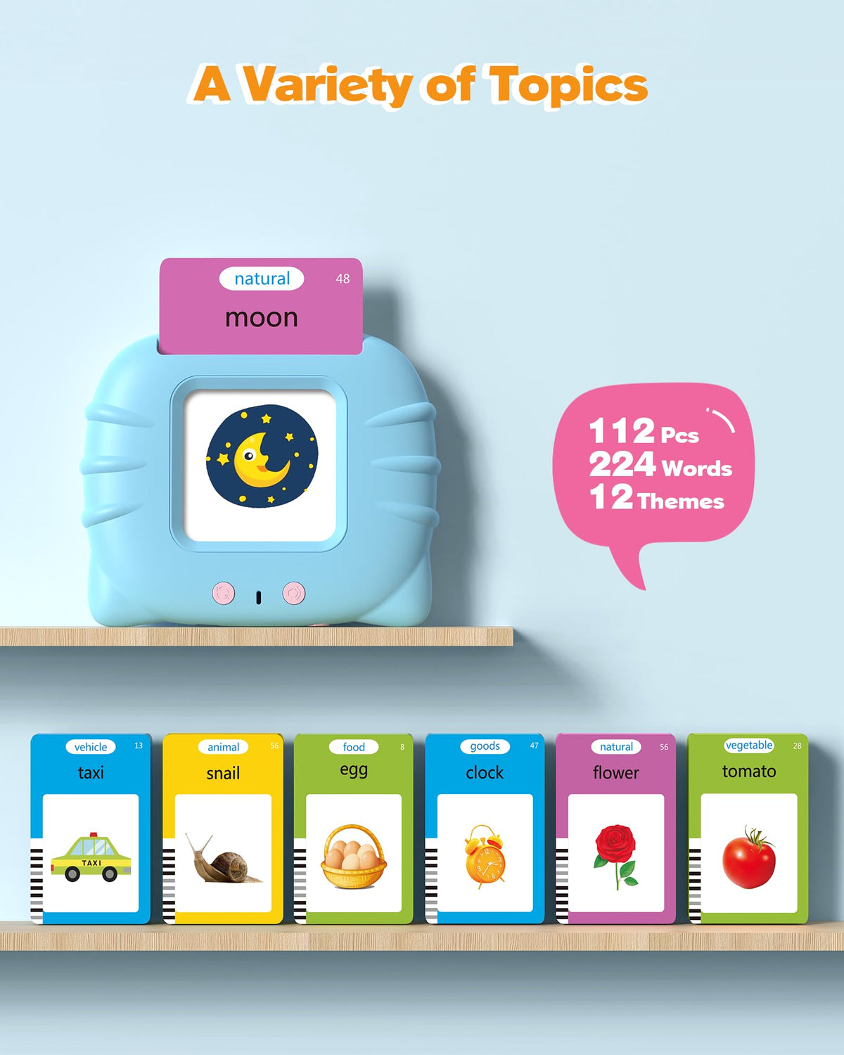 Airbition Talking Flash Cards
