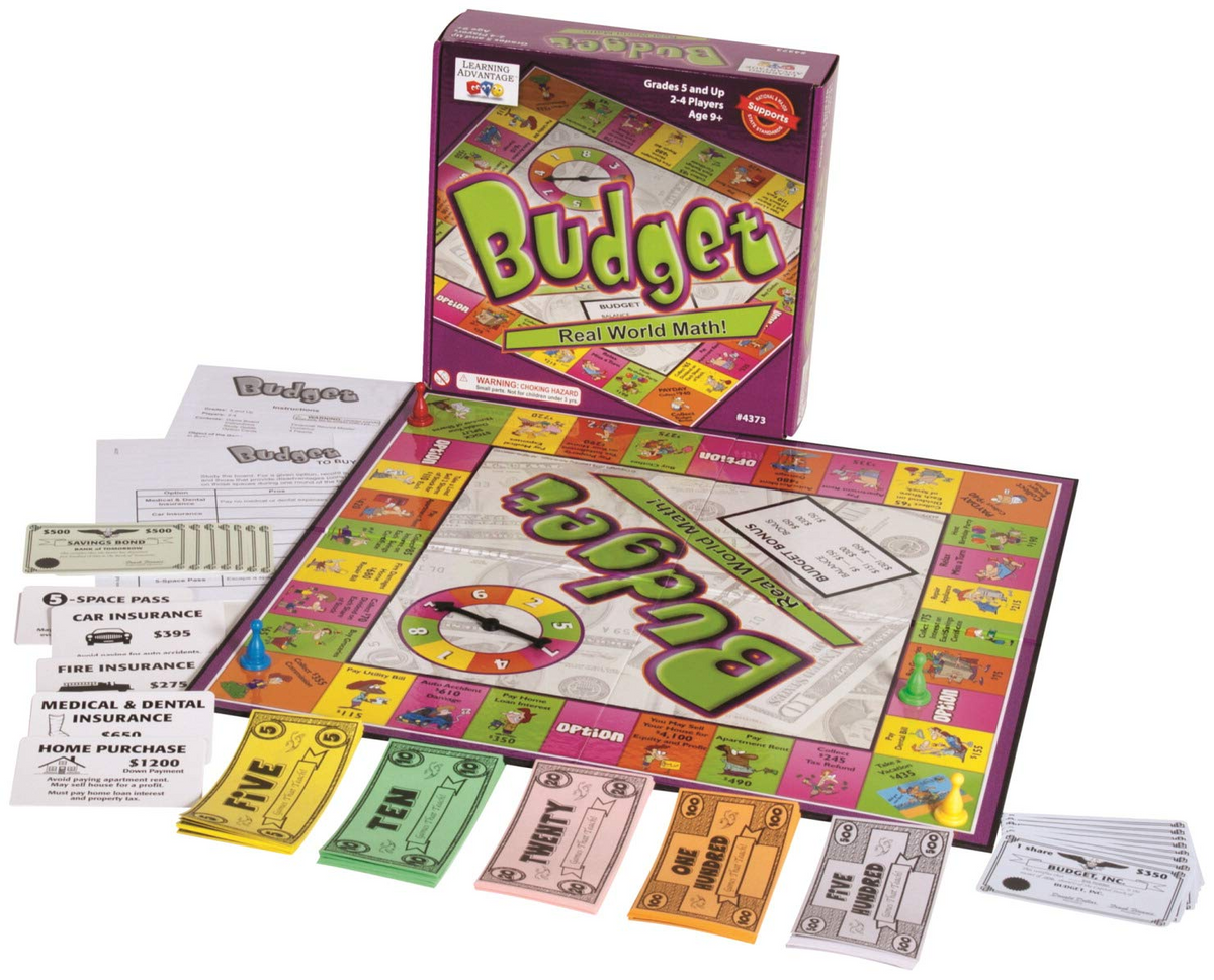 Budget Financial Literacy Educational Board Game – Money Management, Budgeting & Real-World Math Skills | Grades 5+ Ages 9+