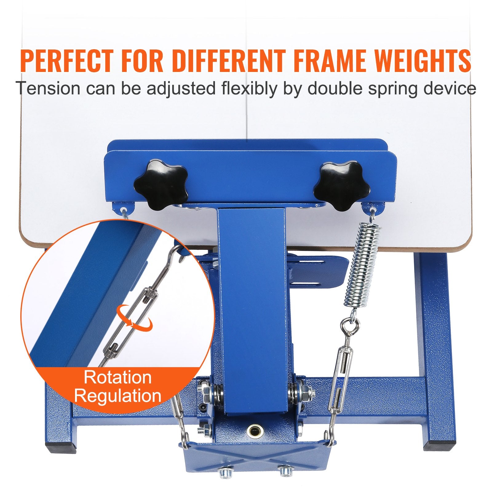 Screen Printing Machine, 1 Color 1 Station Silk Screen Printing Press, 21.2x17.7in