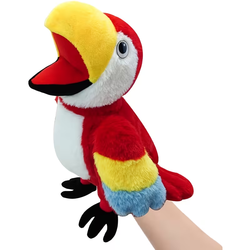 Parrot Hand Puppet Bring Stories To Life