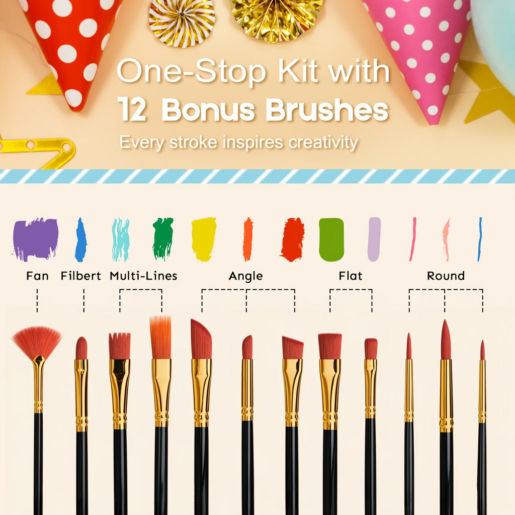 Acrylic Paint Set