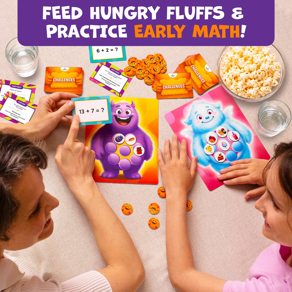 Feed The Fluffs Math Game