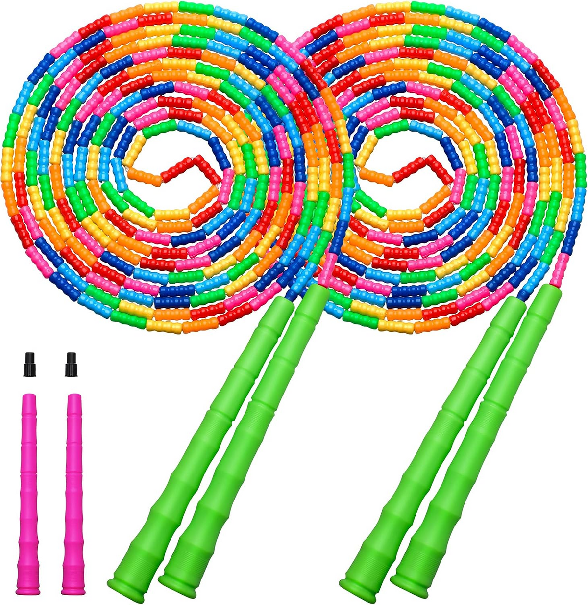 Double Dutch Jump Rope Set For PE 16.4 Ft