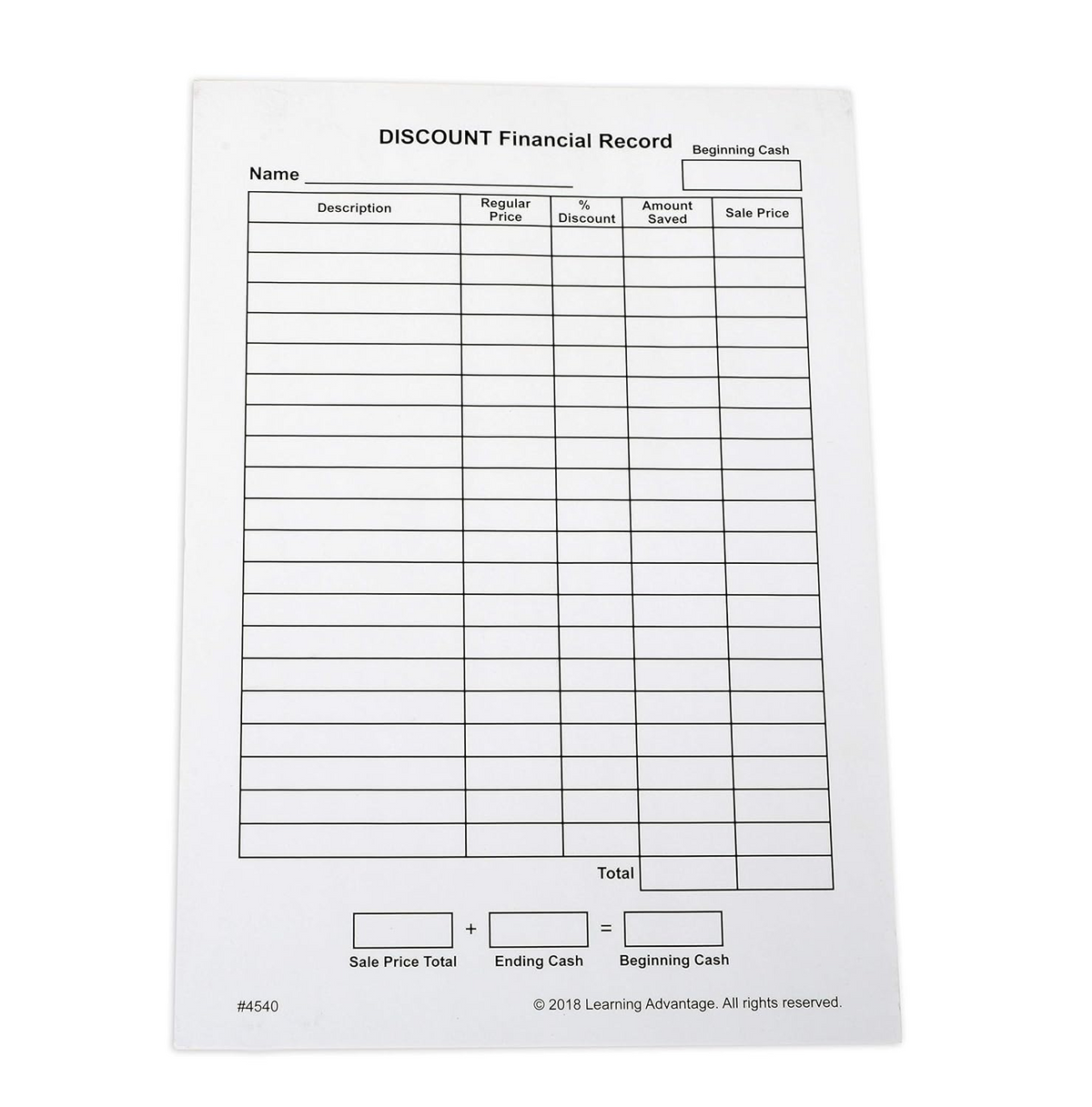 Discount Educational Financial Literacy Board Game – Consumer Math, Percentages, Discounts, Shopping & Money Skills | Grades 5+