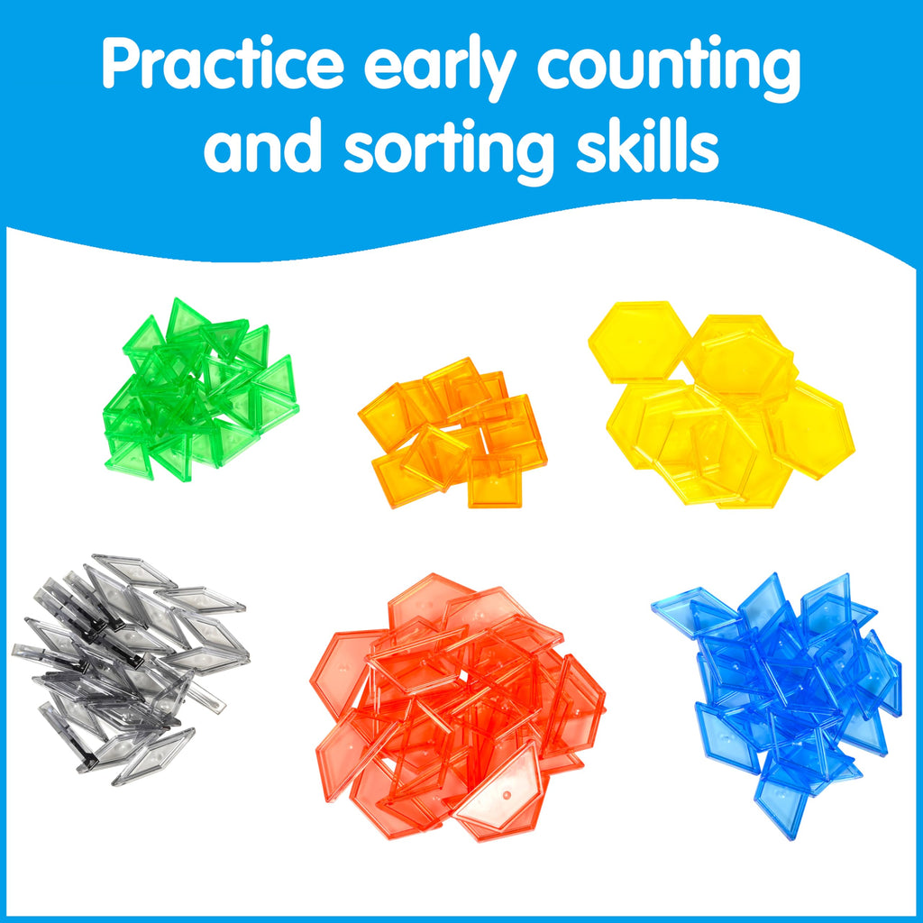 edxeducation Transparent Pattern Blocks