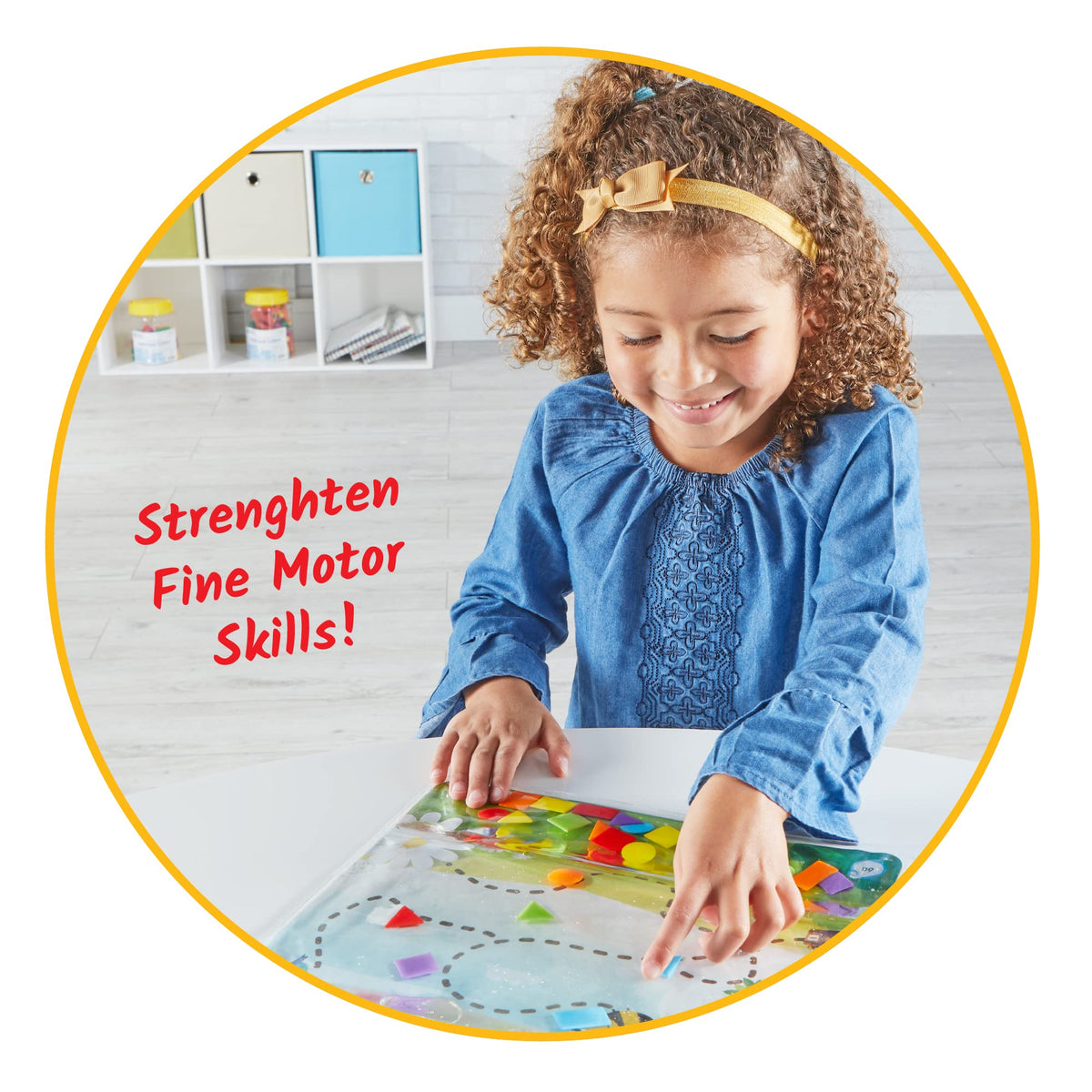 hand2mind Colors & Shapes Sensory Pad