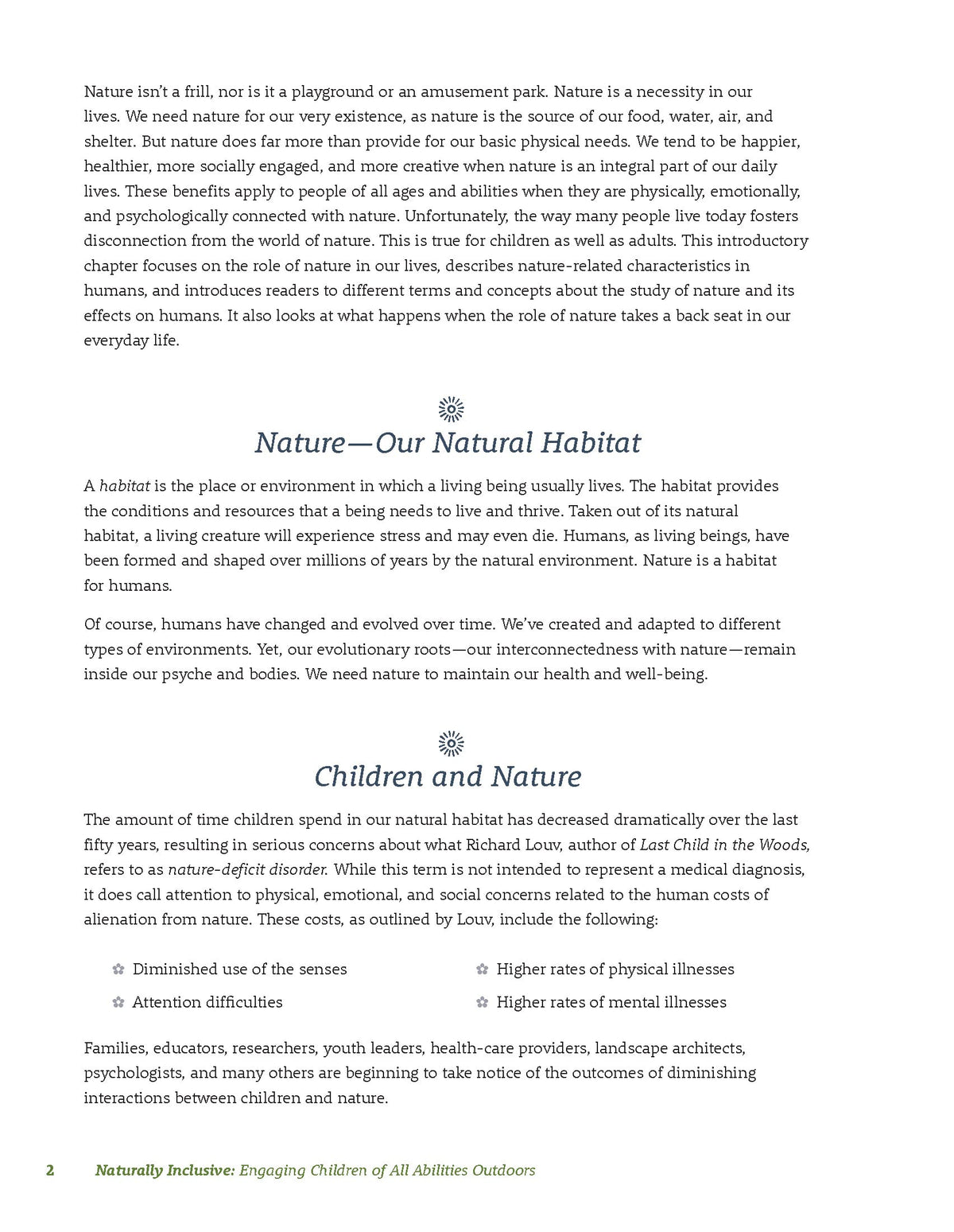 Naturally Inclusive: Engaging Children of All Abilities Outdoors
