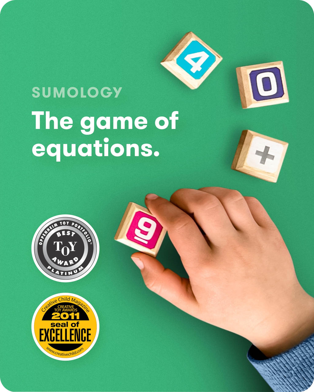 Sumology Math Game - One of The Most Fun Math Games for Kids Ages 8-12 - Practice Addition, Subtraction, Multiplication and Division - 2 or More Players or Play in Teams!