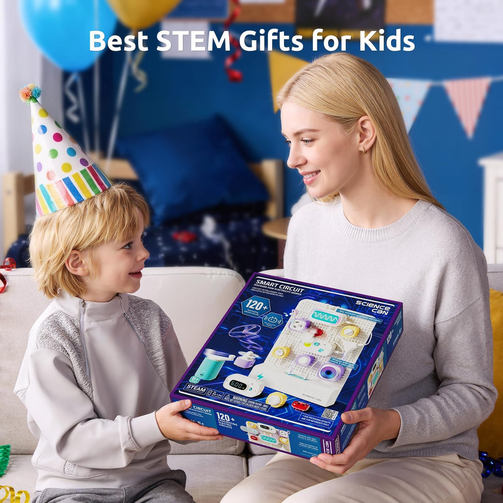 Science Can STEM Circuit Board for Kids w/ 120 Projects
