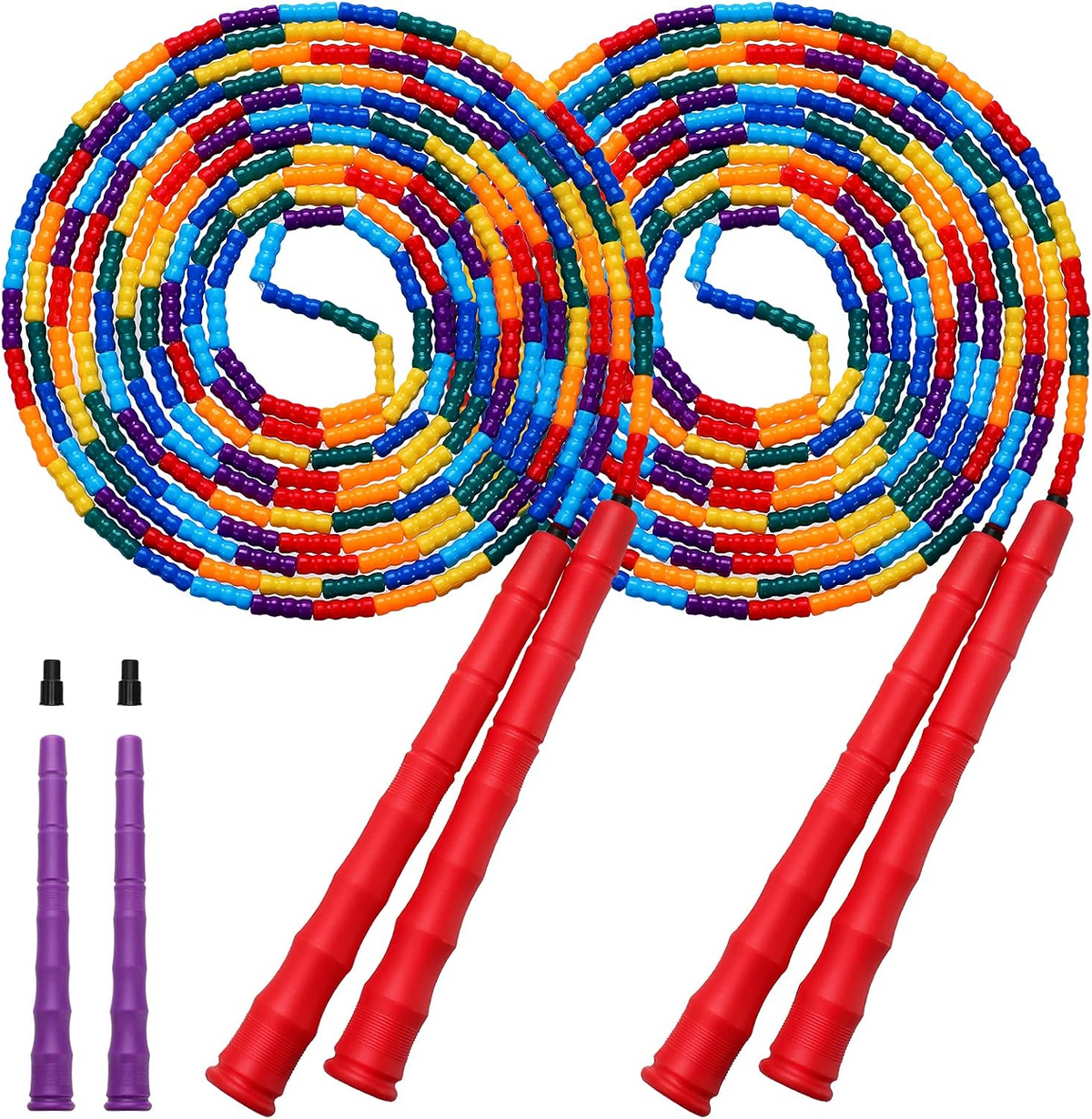 Double Dutch Jump Rope Set For PE 16.4 Ft