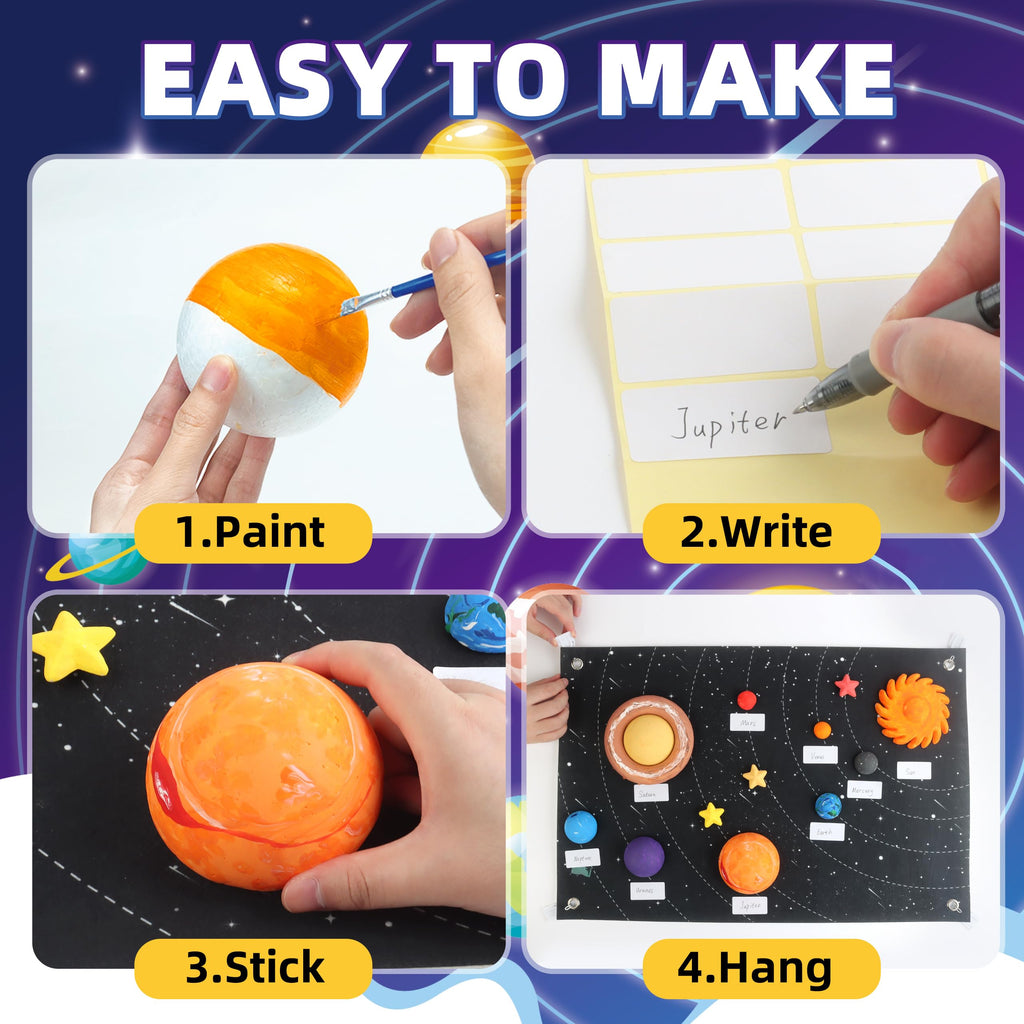 Solar System Model Project Kit
