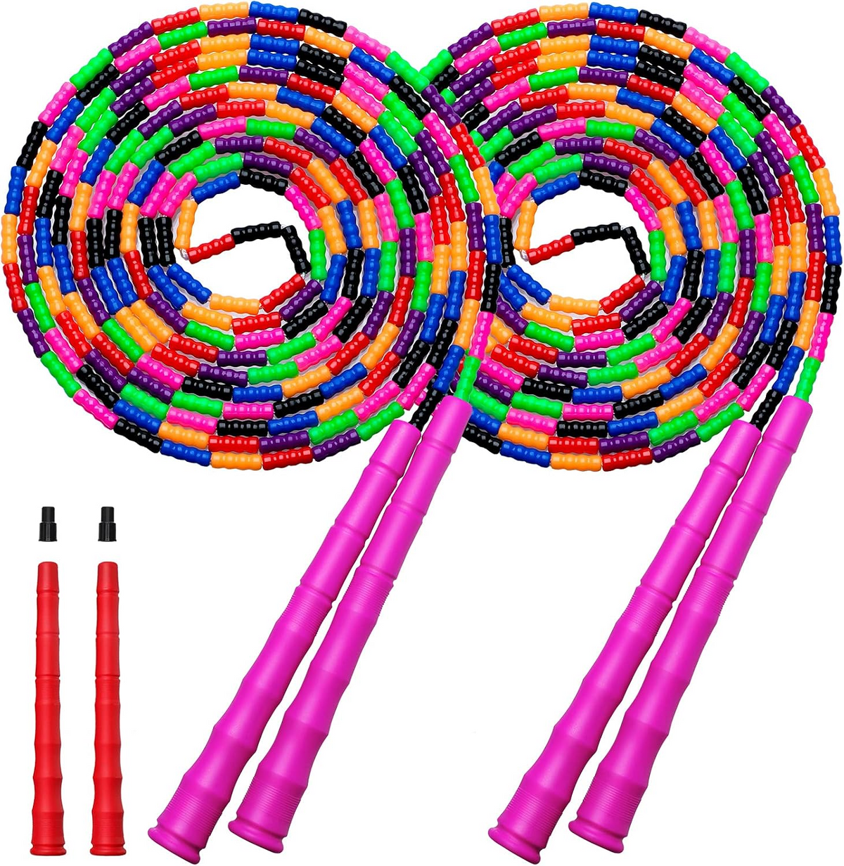 Double Dutch Jump Rope Set For PE 16.4 Ft