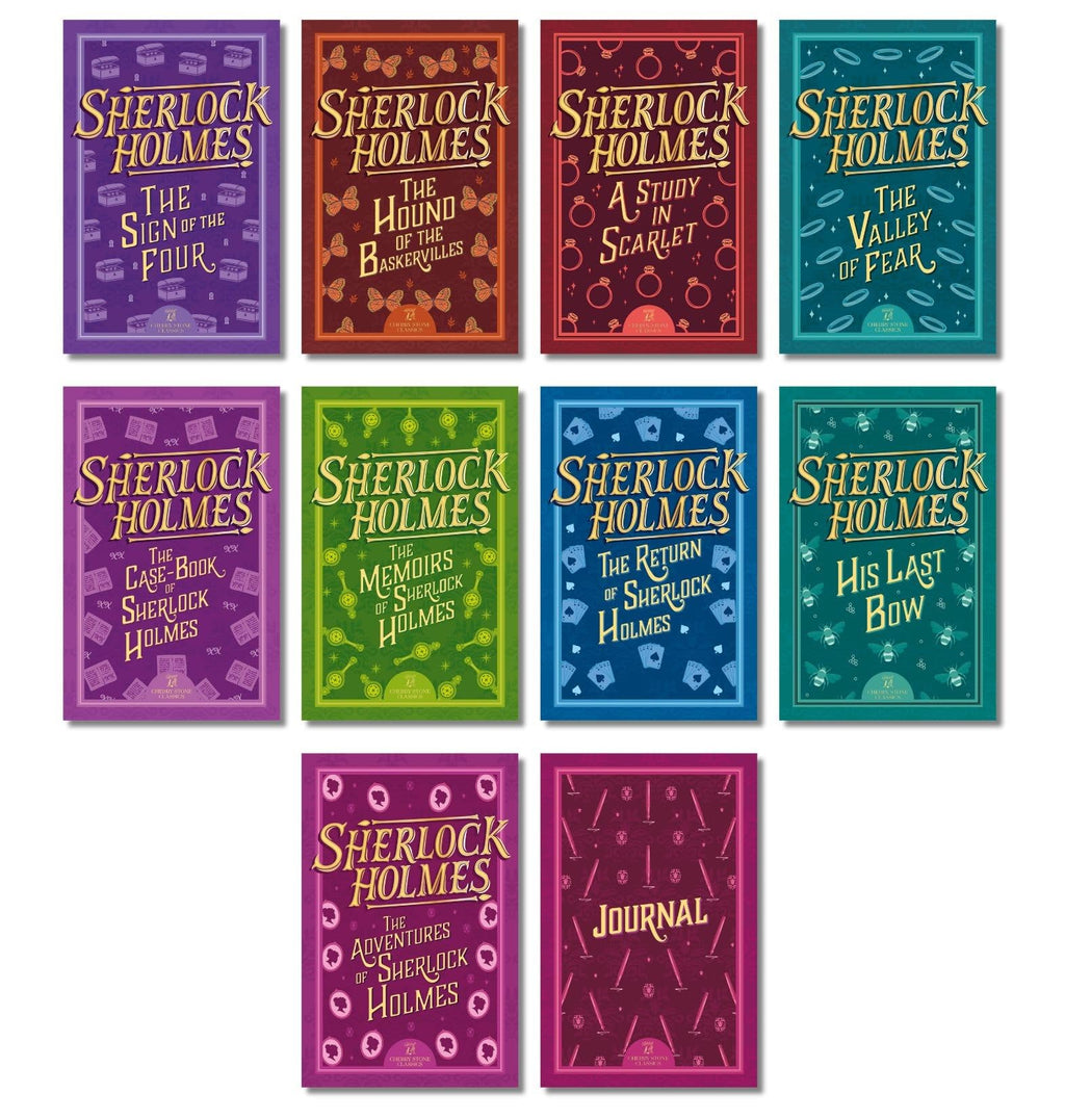 Sherlock Holmes Series Complete Collection 10 Books Set Paperback