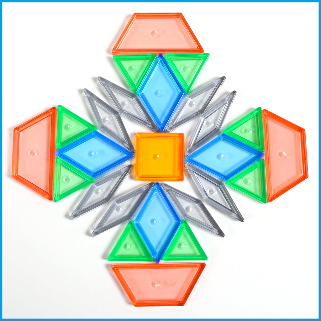 edxeducation Transparent Pattern Blocks