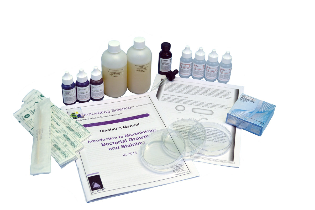 AmScope SK-104 Innovating Science Introduction to Microbiology: Bacterial