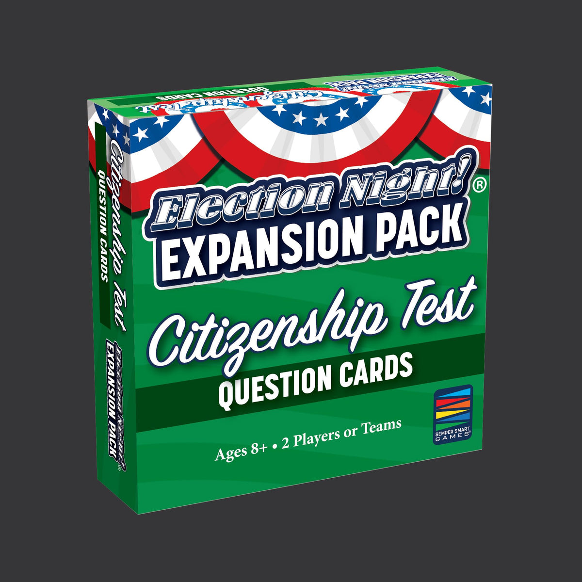 Election Night! Expansion Card Set – Educational Math, Geography &amp; Civics Game Add-On