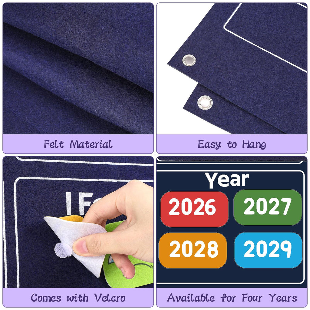 Interactive Felt Calendar – Weather, Seasons, Days & Emotions Learning Board