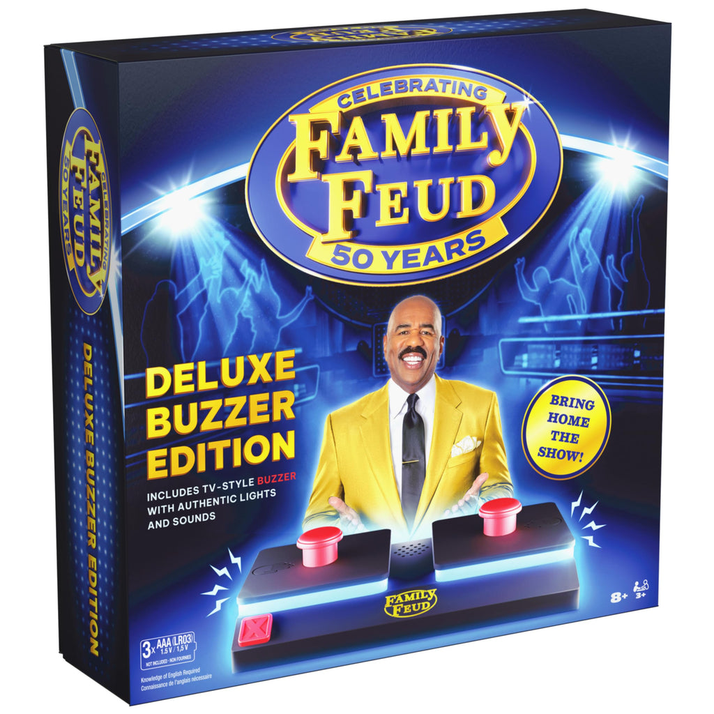 Family Feud: Deluxe Buzzer Edition Board Game