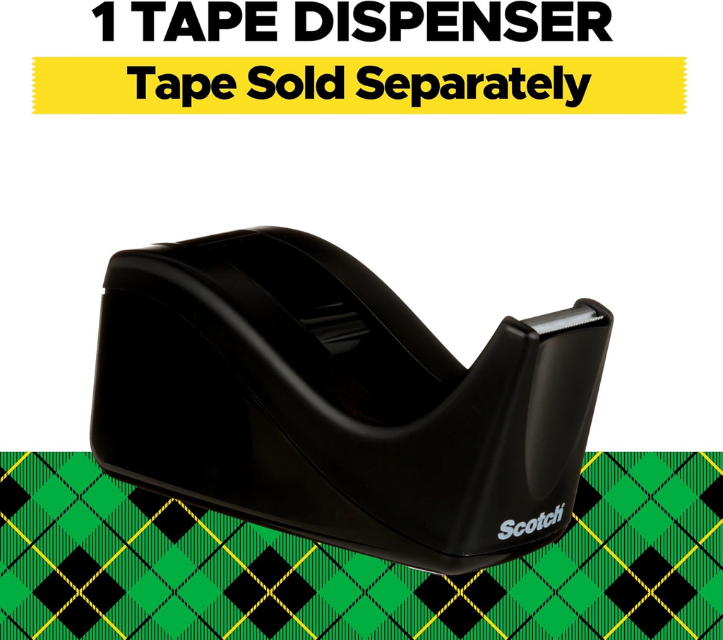 Scotch Desktop Tape Dispenser - Black