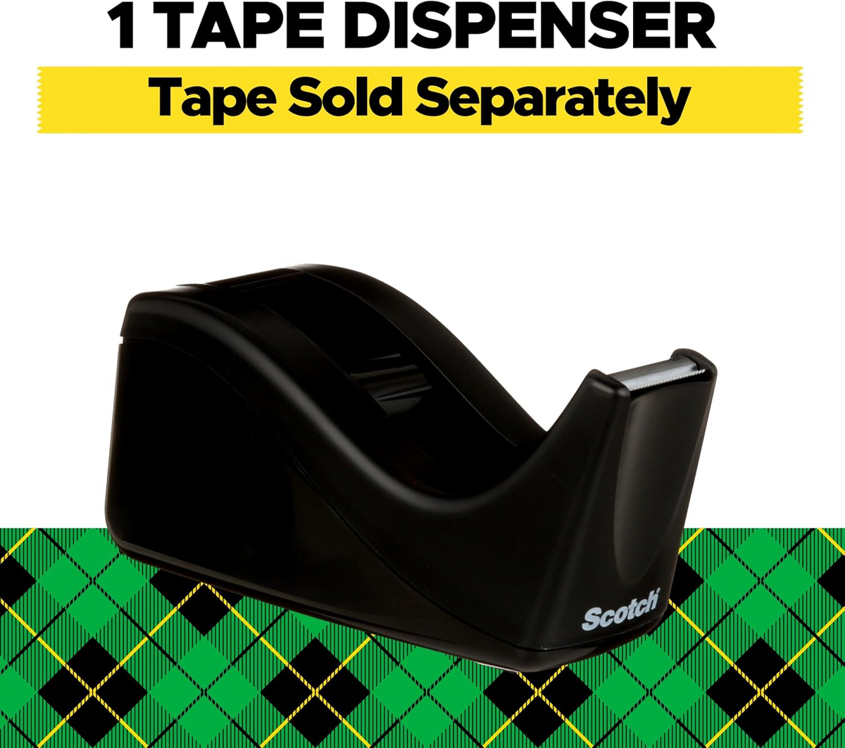 Scotch Desktop Tape Dispenser - Black