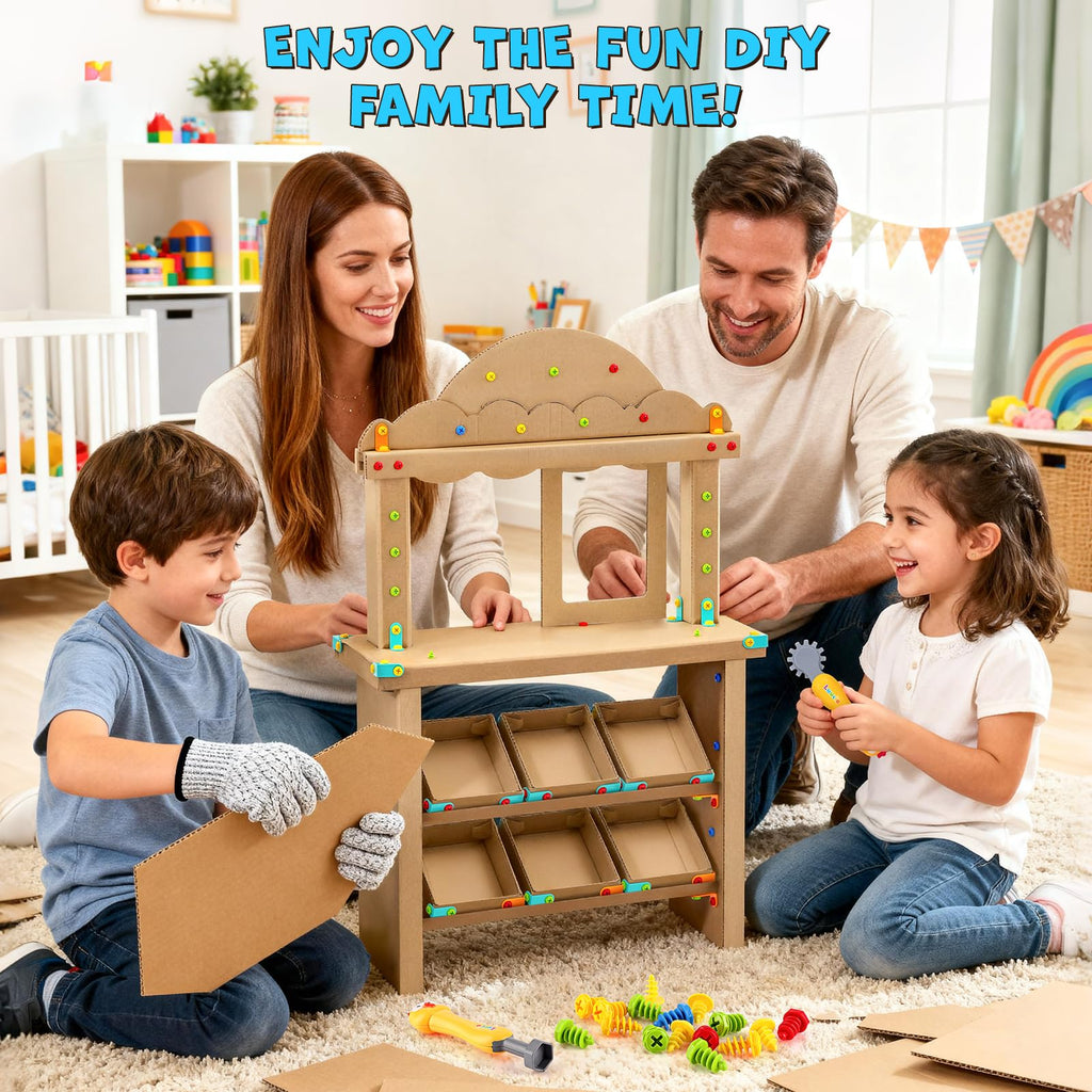 300PCS Cardboard Cutter  Cardboard Tools Set Ages 5+