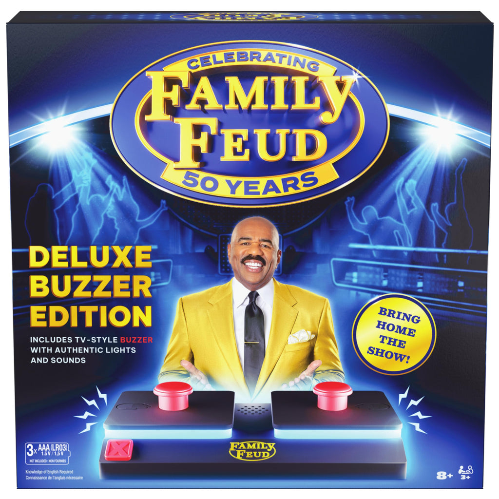 Family Feud: Deluxe Buzzer Edition Board Game