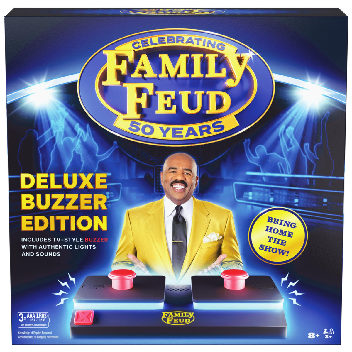 Family Feud: Deluxe Buzzer Edition Board Game