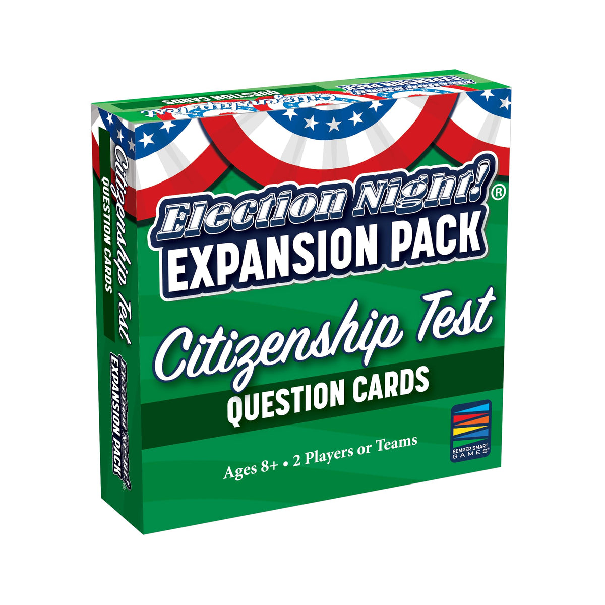 Election Night! Expansion Card Set – Educational Math, Geography &amp; Civics Game Add-On