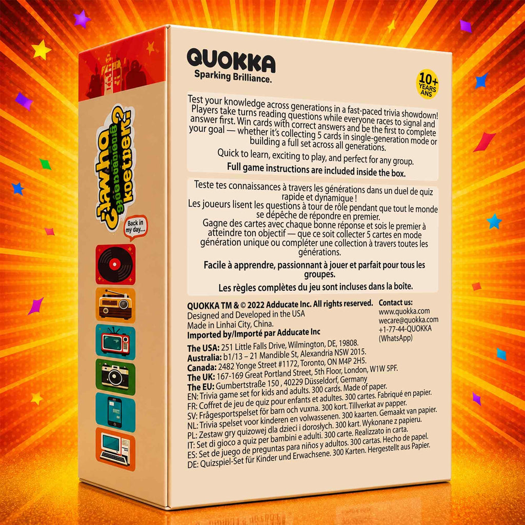 Generation Trivia Game