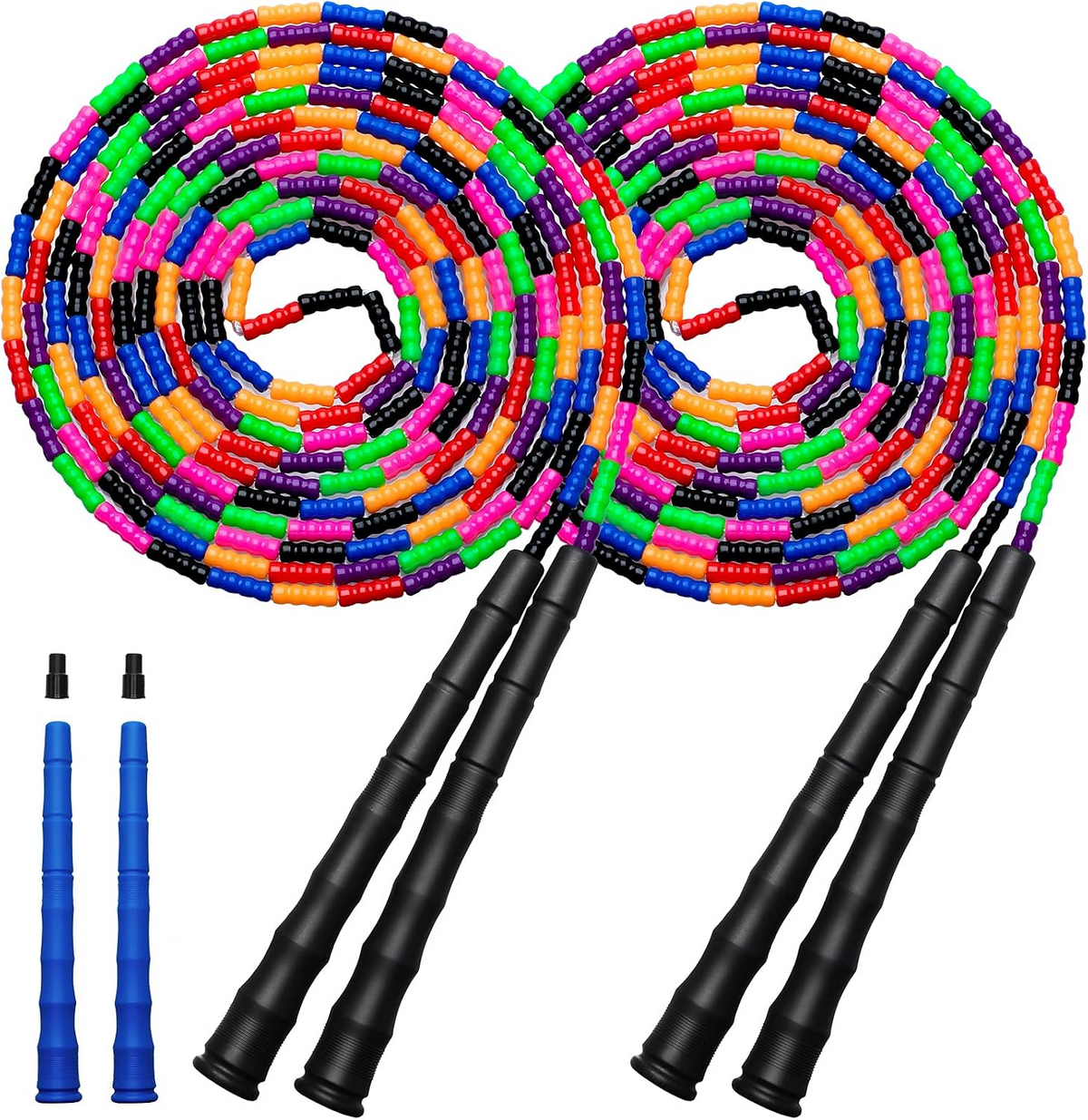Double Dutch Jump Rope Set For PE 16.4 Ft