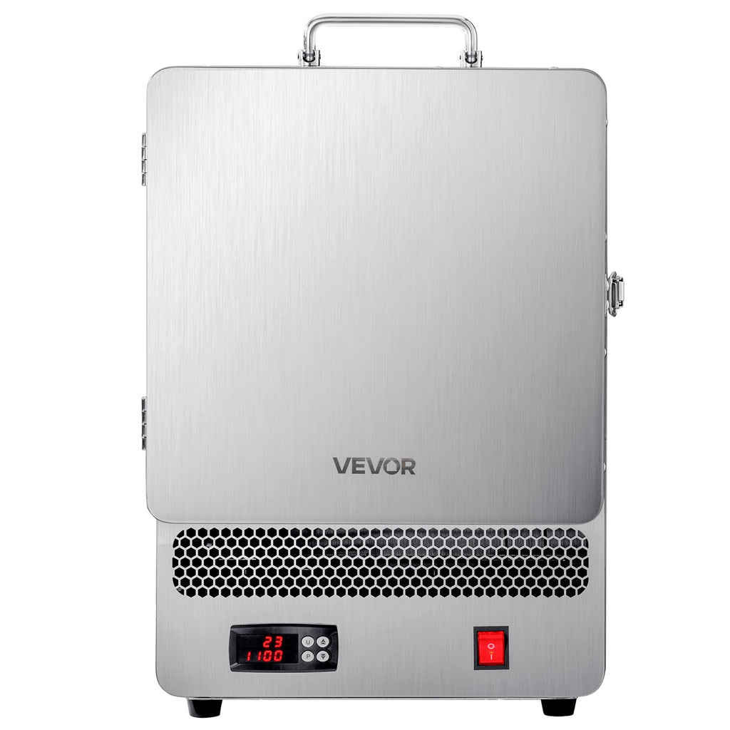 Tabletop Kiln Melter, 1500W Electric Kiln, 2192℉ For Wax Casting, Clay DIY, Metal Tempering, Glazing On Pottery, Silver