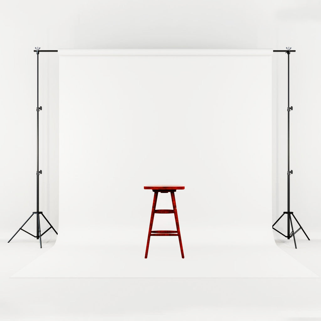 6.5 X 10ft Photo Video Backdrop Stand Adjustable Heavy Duty Set With Carrying Bag Clamps