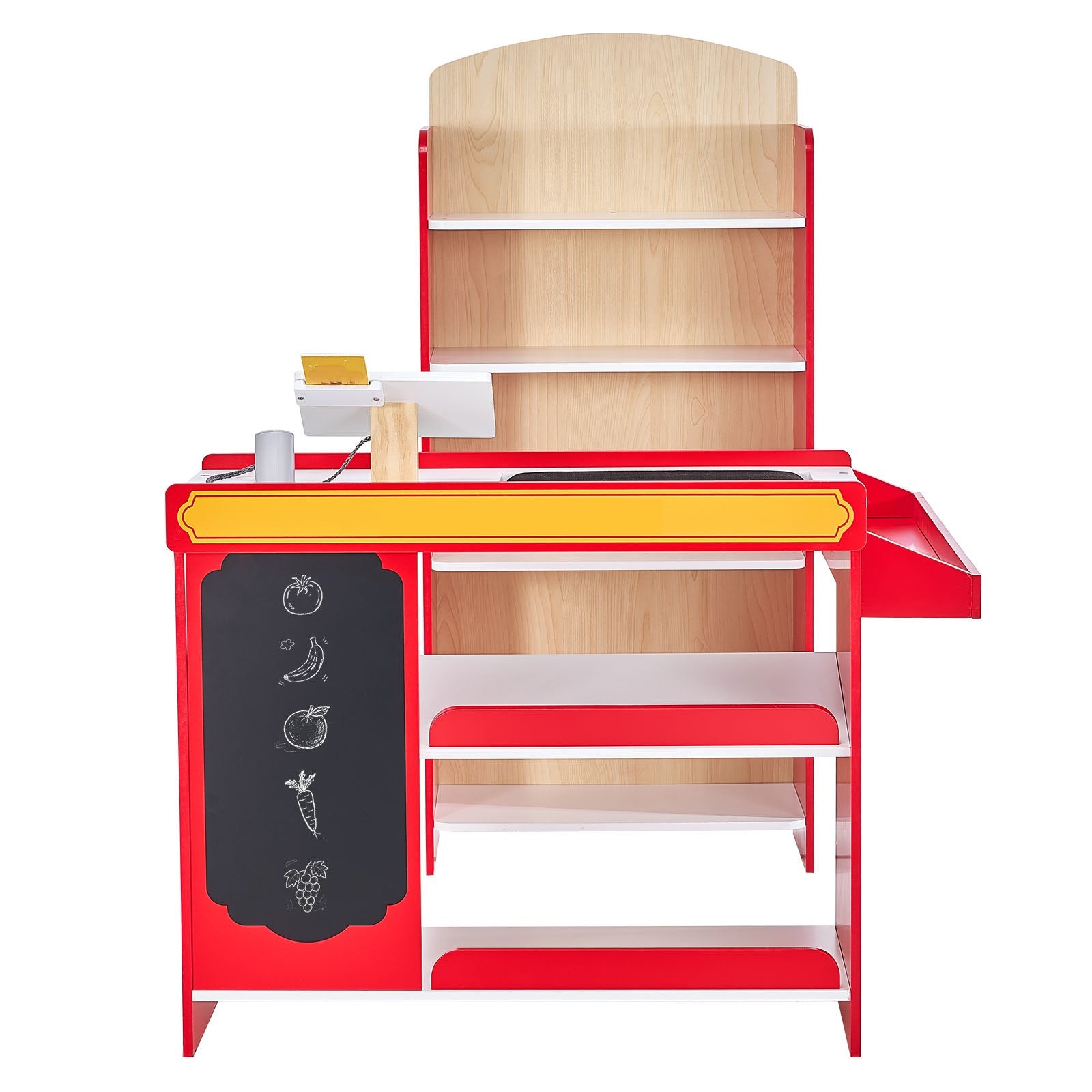 Supermarket Play Toy Set With Cash Register