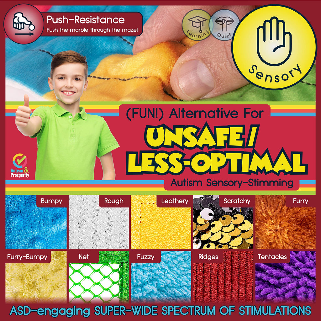 Autism & Prosperity Quiet & Educative Sensory Special Education Classroom Must Haves – Autism Toys Autism Products & Gifts, Sensory Toys for Kids with Autism Ages 4 5 7 8 12