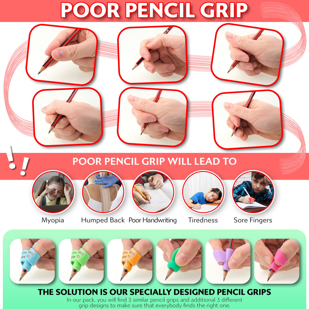 Pencil Grips for Handwriting