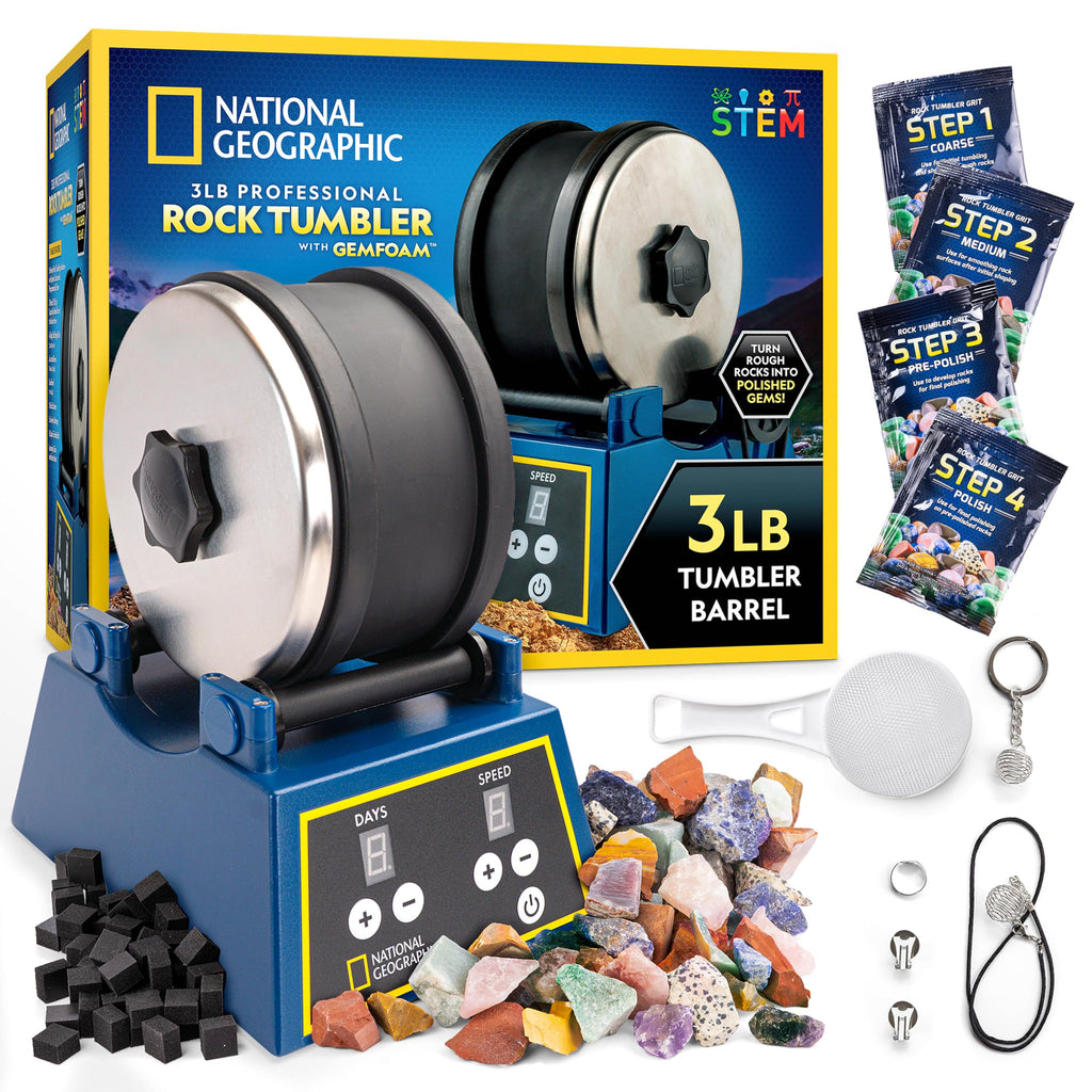 National Geographic 3 Lb. Rock Tumbler Kit